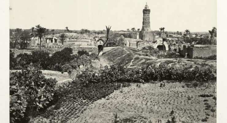 Photo of the Day:  Gaza (the Old Town), 1862